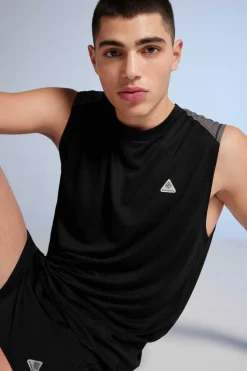 Springfield T-Shirt Sem Mangas Outdoor Preto New