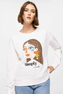 Springfield Sweatshirts-T-Shirt "Simply" Menina