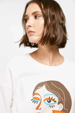 Springfield Sweatshirts-T-Shirt "Simply" Menina