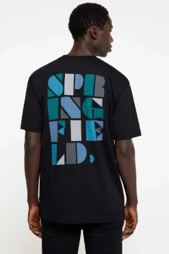 Springfield T-Shirt Preto Clearance