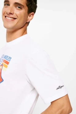 Springfield T-Shirt The Rolling Stones 72 Branco Discount