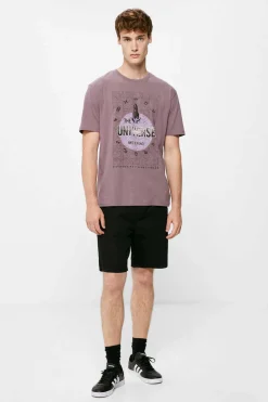 Springfield T-Shirt Universe Roxo Outlet