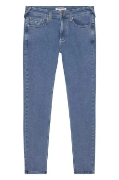 Tommy Jeans Vaquero De Hombre Slim Fit . Azul Discount