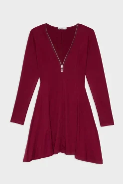 Inside Vestidos E Macacoes-Vestida Fecho-Eclair Central