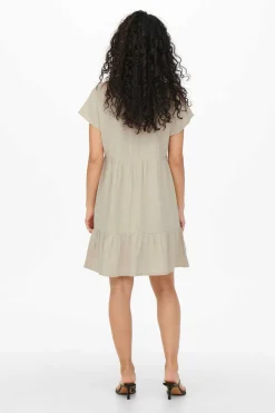 JDY Vestidos E Macacoes-Vestido Camiseiro Curto