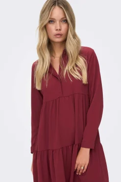 JDY Vestidos E Macacoes-Vestido Camiseiro Folgado