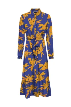 Only Vestidos E Macacoes-Vestido Camiseiro Midi