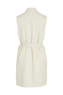 Vila Vestidos E Macacoes-Vestido Colete Blazer