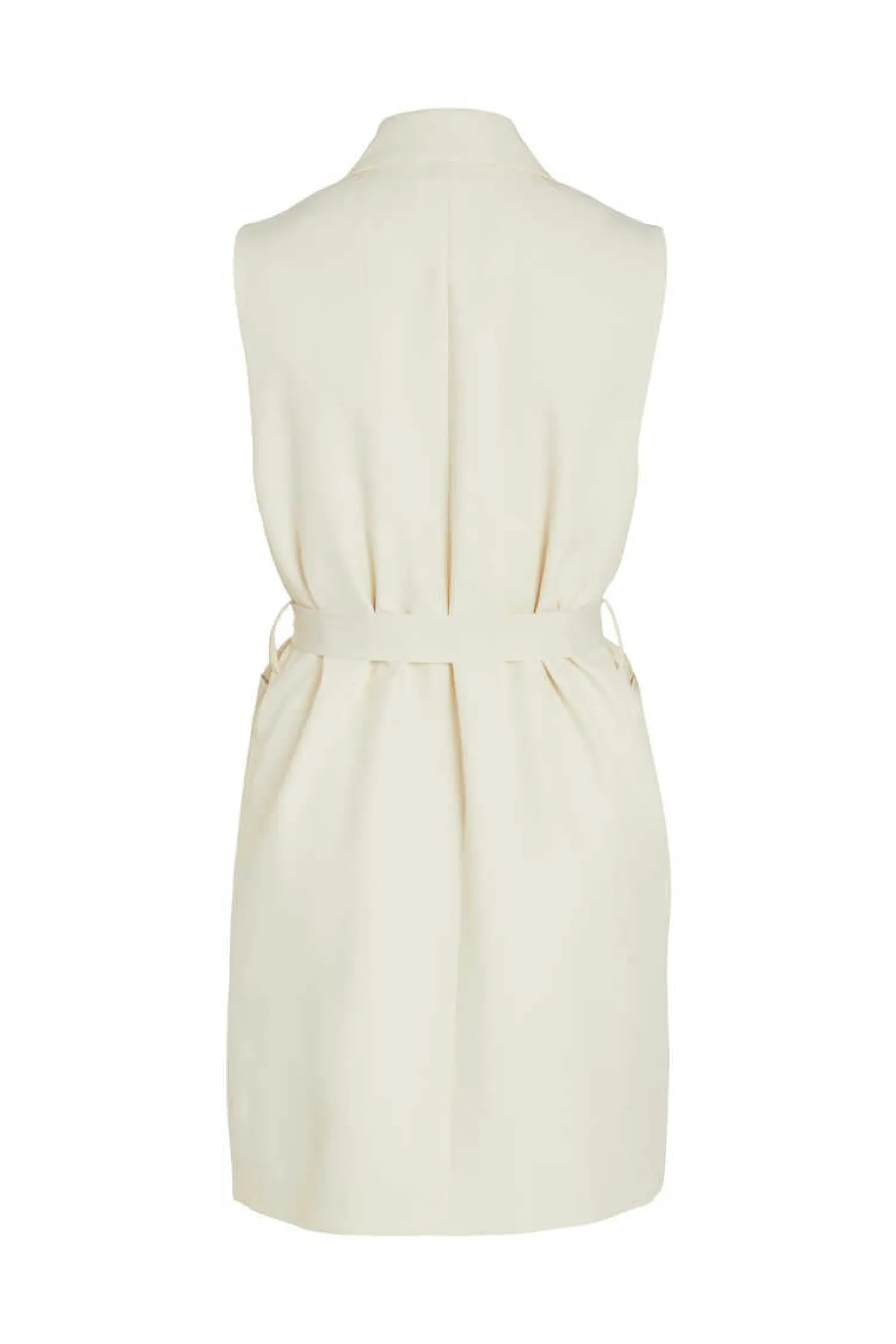 Vila Vestidos E Macacoes-Vestido Colete Blazer