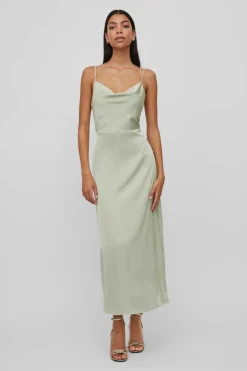 Vila Vestidos E Macacoes-Vestido Combinacao De Alcas