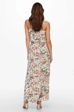 Only Vestidos E Macacoes-Vestido Comprido De Alcas