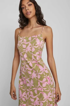 Vila Vestidos E Macacoes-Vestido Comprido De Alcas