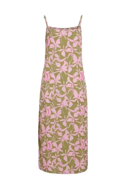 Vila Vestidos E Macacoes-Vestido Comprido De Alcas