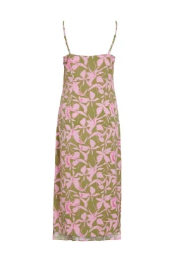 Vila Vestidos E Macacoes-Vestido Comprido De Alcas