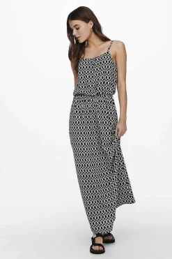 Only Vestidos E Macacoes-Vestido Comprido De Alcas