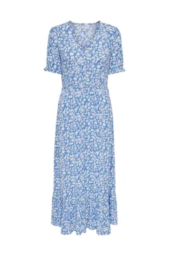 Only Vestidos E Macacoes-Vestido Comprido Manga Curta