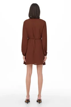 JDY Vestidos E Macacoes-Vestido Curto De Gaze