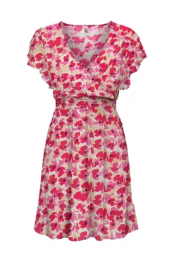 JDY Vestidos E Macacoes-Vestido Curto Estampado