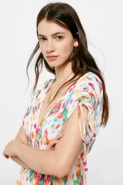 Springfield Vestidos E Macacoes-Vestido Curto Estampado Etnico