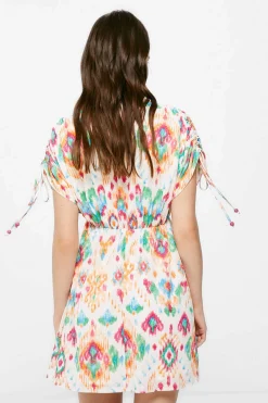 Springfield Vestidos E Macacoes-Vestido Curto Estampado Etnico