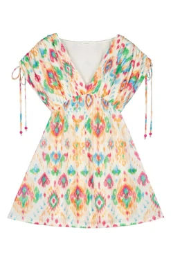 Springfield Vestidos E Macacoes-Vestido Curto Estampado Etnico