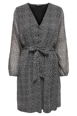 Only Vestidos E Macacoes-Vestido Curto Laco