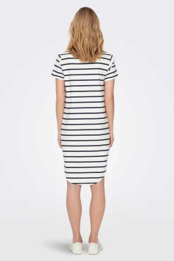 JDY Vestidos E Macacoes-Vestido Curto Manga Curta