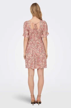 JDY Vestidos E Macacoes-Vestido Curto Manga Curta