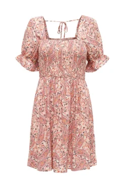 JDY Vestidos E Macacoes-Vestido Curto Manga Curta