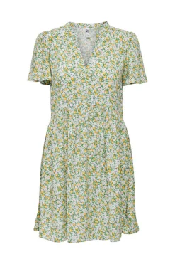 JDY Vestidos E Macacoes-Vestido Curto Manga Curta