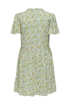 JDY Vestidos E Macacoes-Vestido Curto Manga Curta