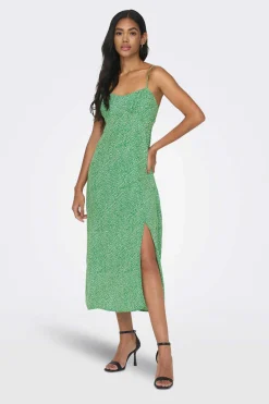 Only Vestidos E Macacoes-Vestido De Alcas Estampado