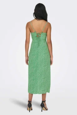 Only Vestidos E Macacoes-Vestido De Alcas Estampado