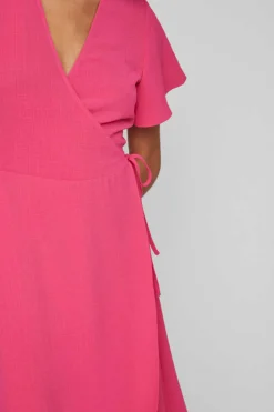 Vila Vestidos E Macacoes-Vestido Envolvente