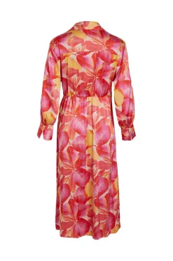 Vila Vestidos E Macacoes-Vestido Fluido Lacada