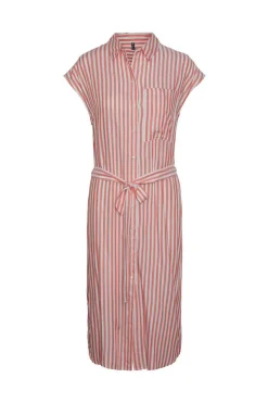 Pieces Vestidos E Macacoes-Vestido Midi