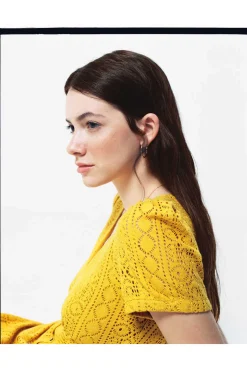 Springfield Vestidos E Macacoes-Vestido Midi Croche