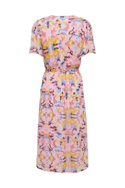 JDY Vestidos E Macacoes-Vestido Midi Manga Curta