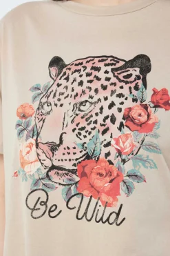 Noisy May Vestidos E Macacoes-Vestido Tipo T-Shirt