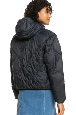 Roxy Sobretudos E Parkas-Wind Swept - Casaco Acolchoado Leve Comprimivel Para Mulher