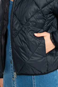 Roxy Sobretudos E Parkas-Wind Swept - Casaco Acolchoado Leve Comprimivel Para Mulher